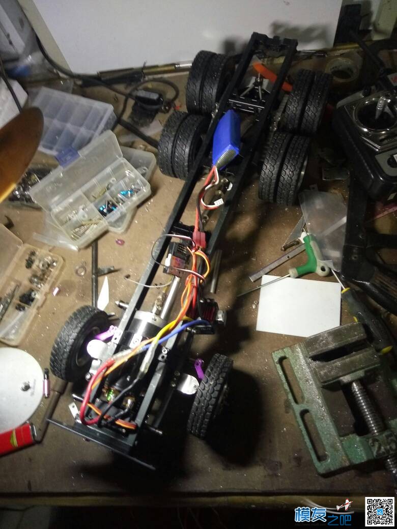奔驰6x6泥头自卸车制作过程 持续更新中.......  作者:模无止境 9213 