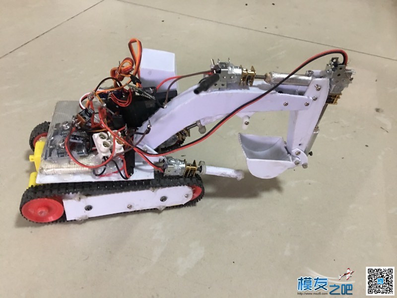 自制小比例挖掘机  作者:DIY-成都―唐 3176 