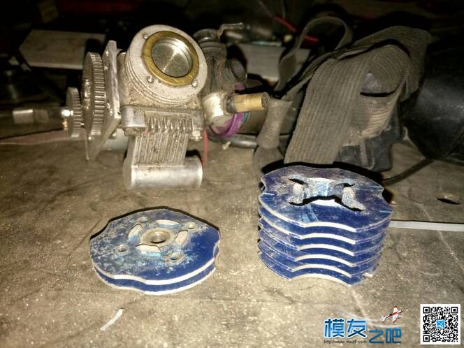 1/14MAN油动水冷重拖制作进行时！！ DIY,发动机,油动 作者:旺仔灬 6953 