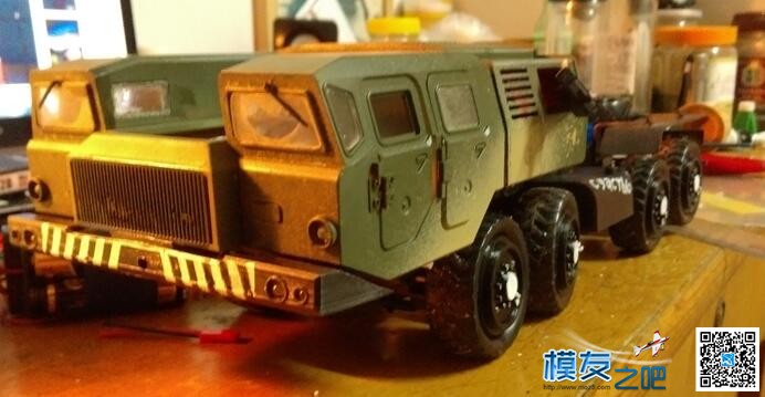 胶板自制苏联Maz-543 苏联 作者:德克斯特 3906 