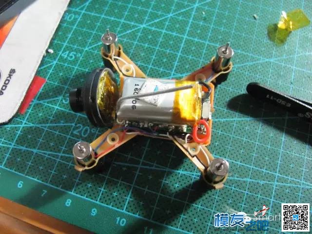 Mini UFO 室内FPV改造详解 电池,天线,图传,飞控,电机 作者:飞鸟翌 3856 