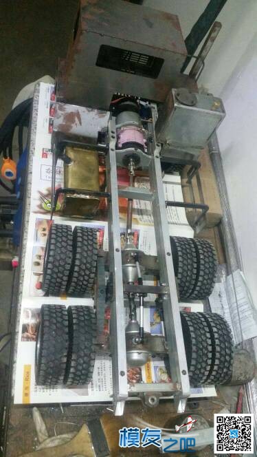 【搬运】重汽矿用卡车 重型卡车配件 作者:小志模型 8404 