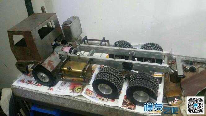 【搬运】重汽矿用卡车 重型卡车配件 作者:小志模型 6094 