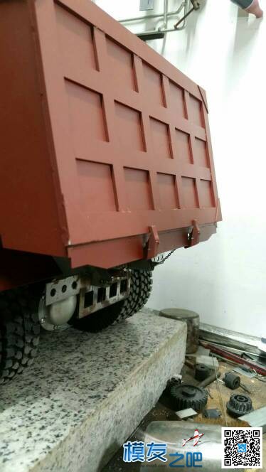 【搬运】重汽矿用卡车 重型卡车配件 作者:小志模型 4166 