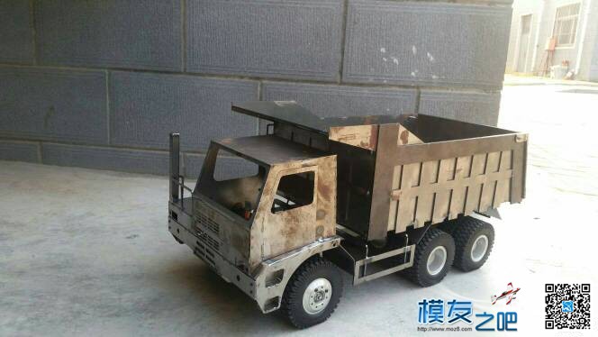 【搬运】重汽矿用卡车 重型卡车配件 作者:小志模型 9398 
