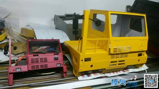 【搬运】重汽矿用卡车 重型卡车配件 作者:小志模型 2218 