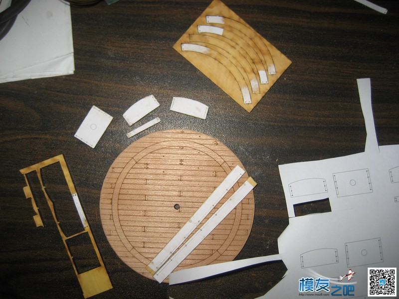 帆船舰首炮台制作。 焊接,金属,扫描仪,边角料,帆船 作者:疯狂的土豆 5880 