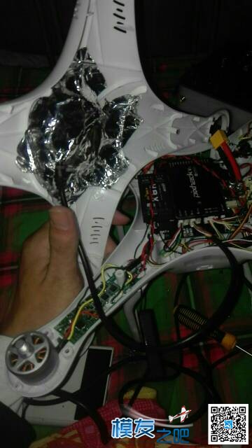 一只野生的精灵 pixhack v3 电池,飞控,电调,电机,dji 作者:飞行少年 2919 