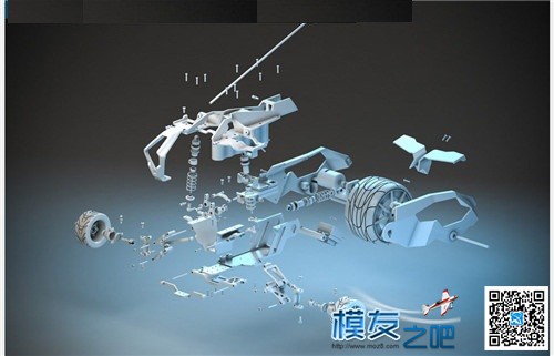 遥控车---3D打印 越野车,遥控车 作者:疯狂的土豆 3273 