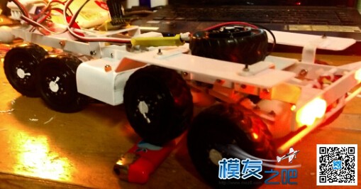 胶板DIY 1:24 8轮机动火炮平台 模型,3D打印,DIY 作者:德克斯特 3633 