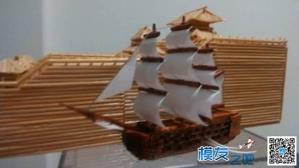 低级木工雕刻---风帆战列舰制作过程 战列舰,雕刻,木工,制作 作者:@芋头 8688 