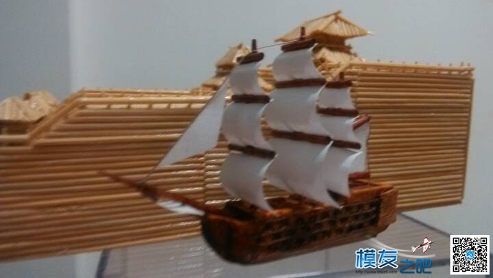 低级木工雕刻---风帆战列舰制作过程 战列舰,雕刻,木工,制作 作者:@芋头 6061 