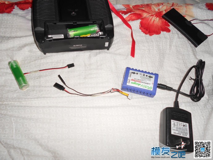 简易平衡充+18650+做天地飞6II控电 电池,充电器,舵机,遥控器,天地飞 作者:@芋头 5780 