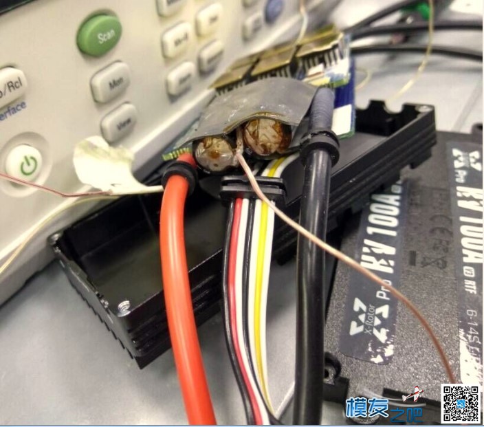 炸了，好盈植保机专用电调 Xrotor Pro HV100A V3炸了 无人机,电调,电机,dji,飞盈佳乐 作者:Trump 7131 