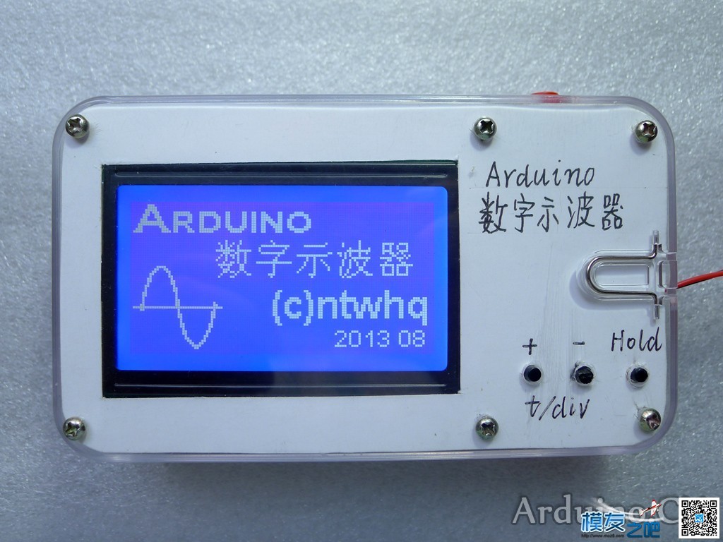 基于Arduino的数字示波器 [转帖] 示波器 作者:羡慕许仙曰过蛇 9492 