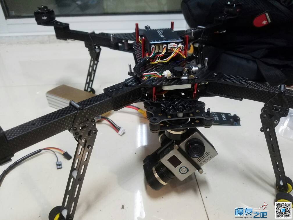DH600折叠四轴装机 四轴,GPS,机架 作者:xudapi 2752 
