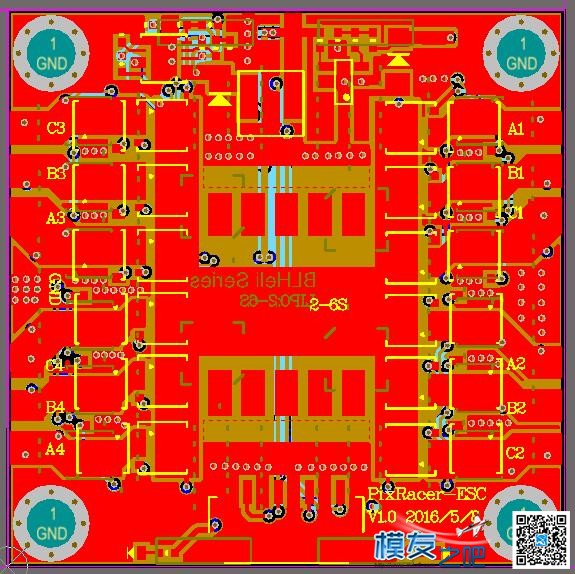 BLHeli_S SiLabs 开源资料，不断更新。 开源,PIX,PCB,BLheli,死区时间 作者:juzhen 9889 