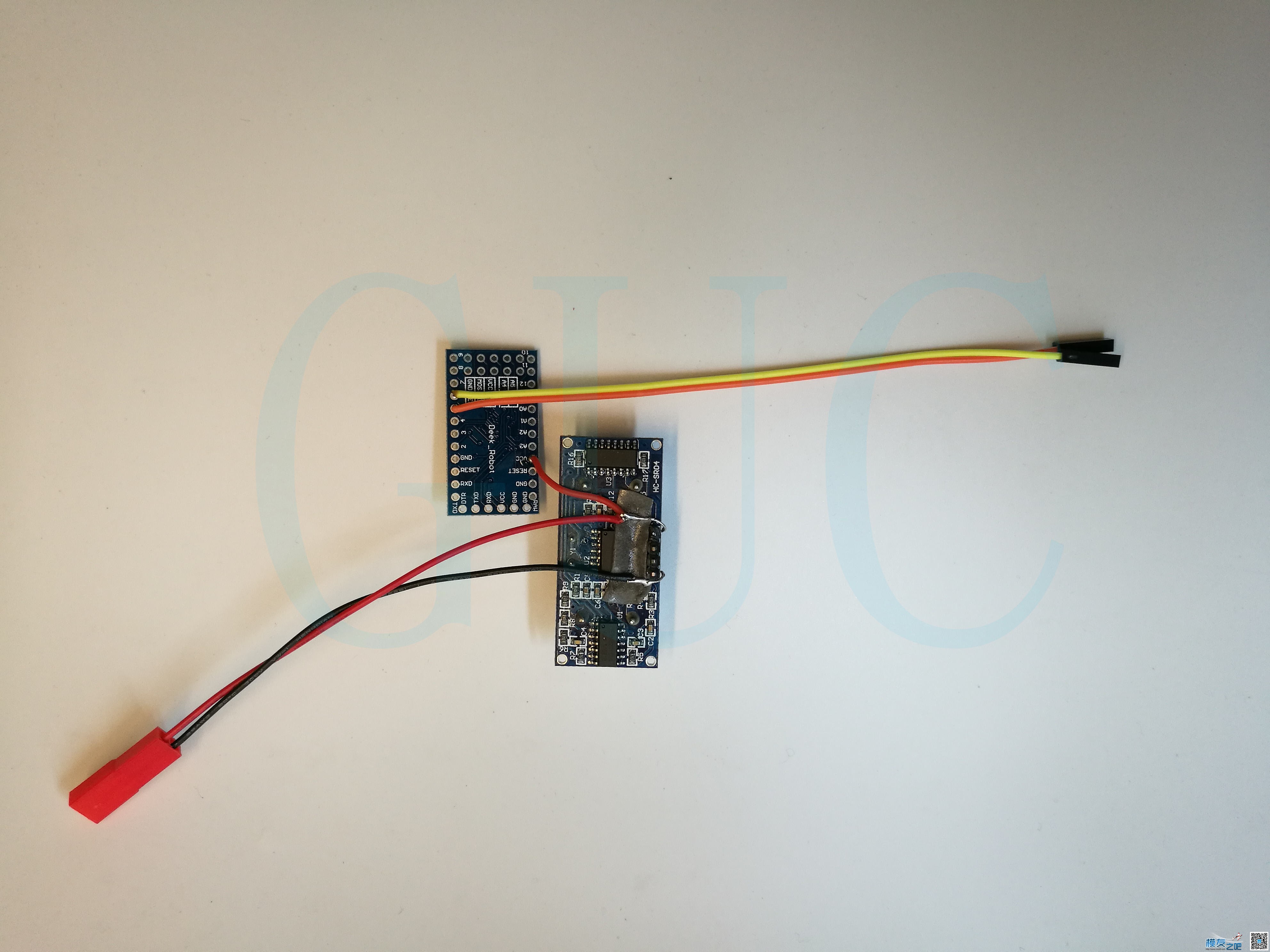 【GUC CIY】超声波辅助飞行模块 制作,超声波 作者:Guc 2855 