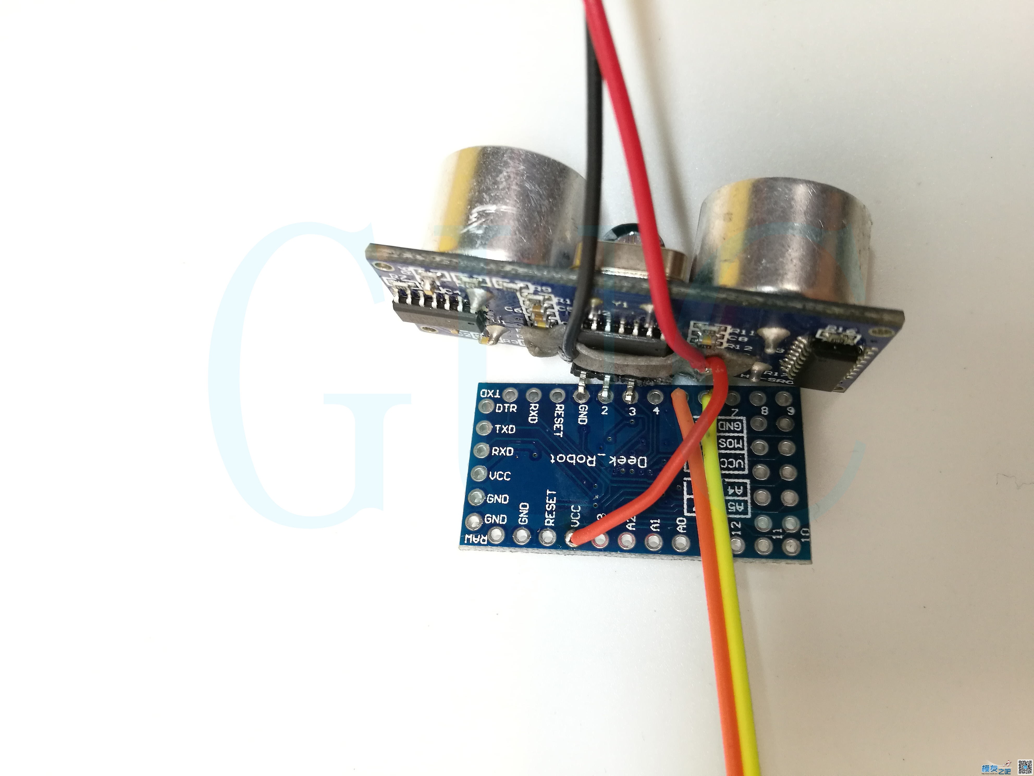 【GUC CIY】超声波辅助飞行模块 制作,超声波 作者:Guc 3798 