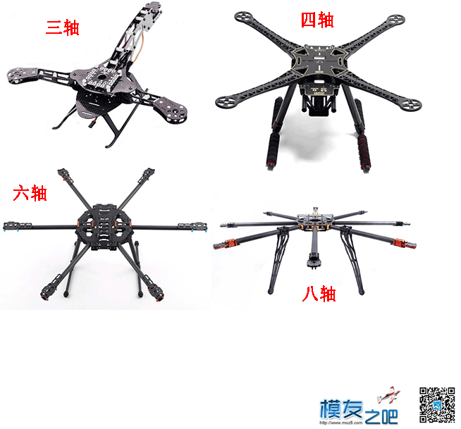 多轴飞行器DIY教程------多轴机架 飞行器,螺旋桨 作者:小布 7428 