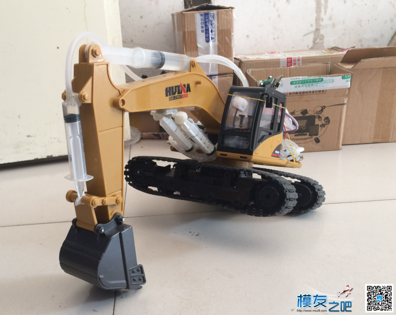 DIY针筒挖机 电调,电机,DIY,固件,电容 作者:佳友 9407 
