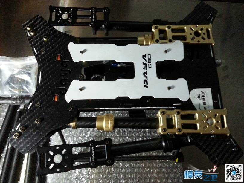 H4  680钢铁之躯     装机贴 飞控,机架 作者:飞翔在天空的 6639 