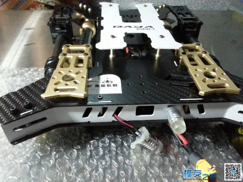 H4  680钢铁之躯     装机贴 飞控,机架 作者:飞翔在天空的 4178 