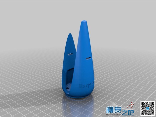 3D打印小胖双发电机座 发电机 作者:xiaoyi1225 6886 