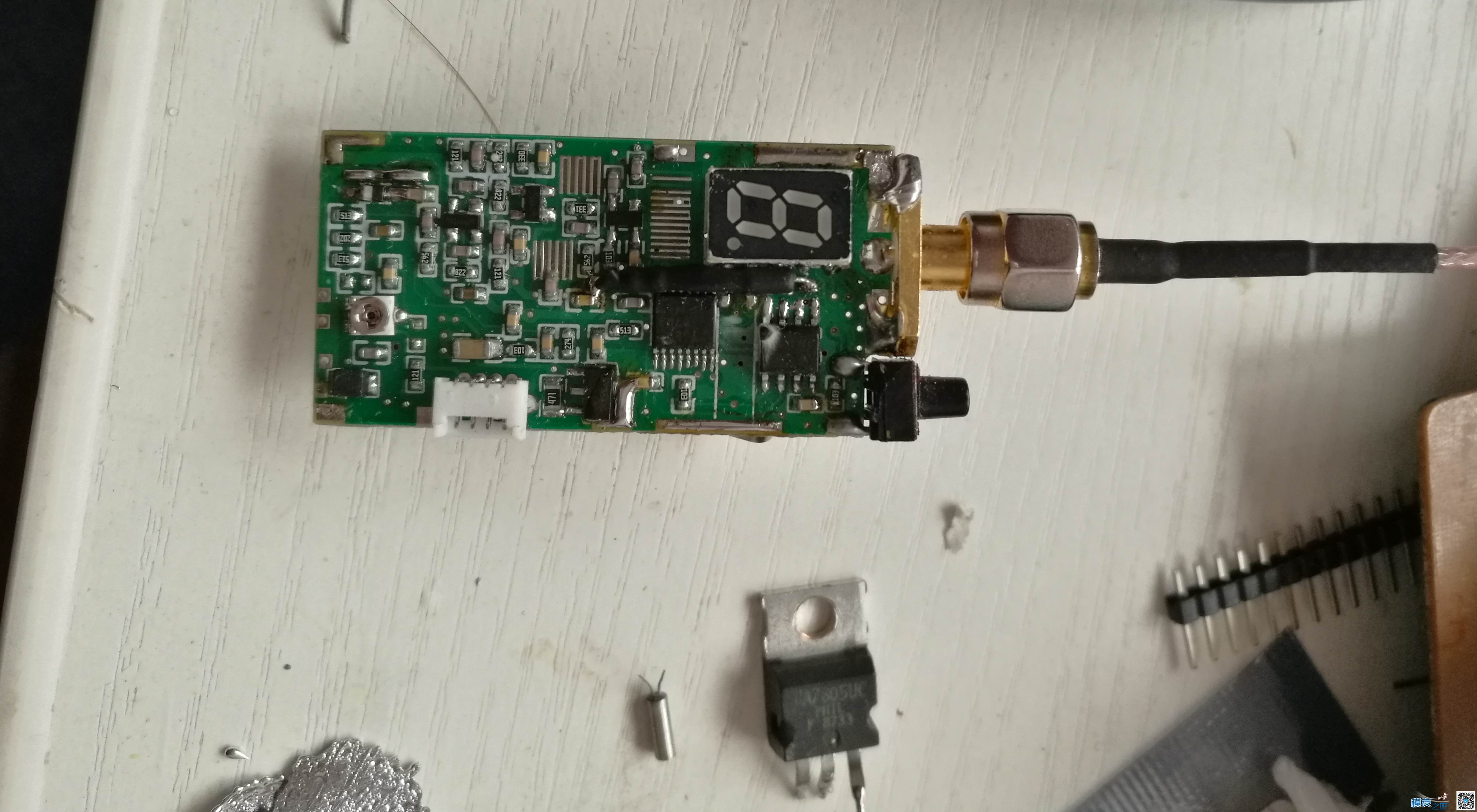 再发一贴，1.2G 800mW 柏通发射维修 维修 作者:haolele 1244 