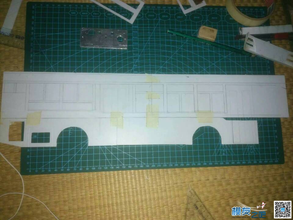 自制ZK6108HGB遥控公交模型  作者:祝乐乐 6971 
