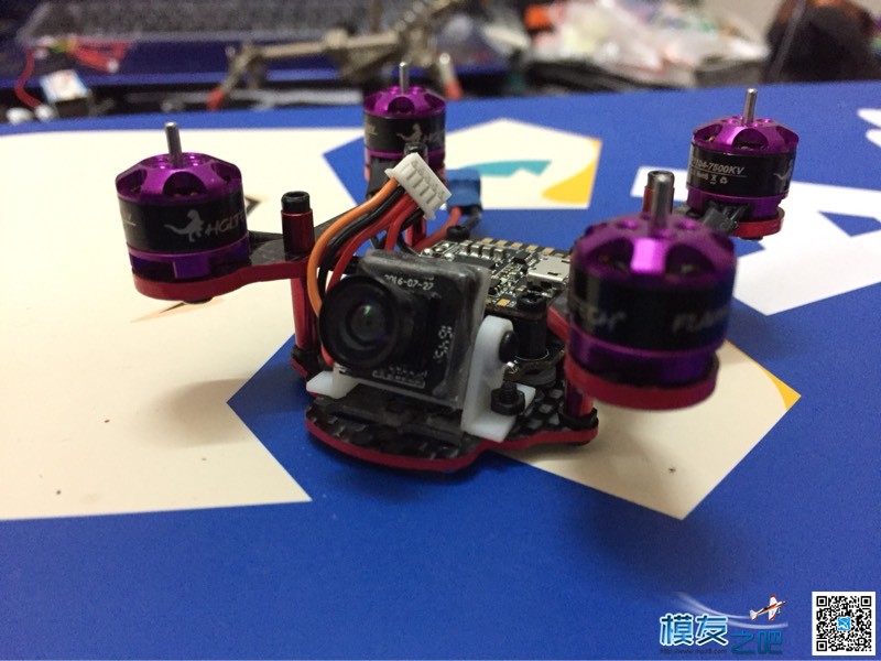 75mm轴距2s无刷穿越机装机预告  作者:asslee 4776 
