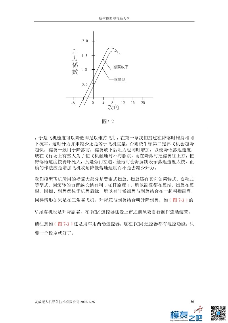 航空模型的空气动力学基础理论下（pdfF可下载） 动力学,文章,模型,软件 作者:洋葱头 1844 