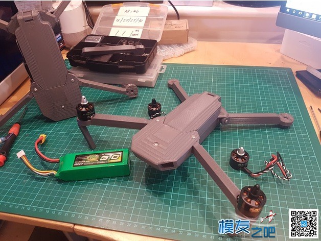 3D打印  DJI mavic 3d打印,dji,搬运工,打印 作者:风中的小曦 6516 