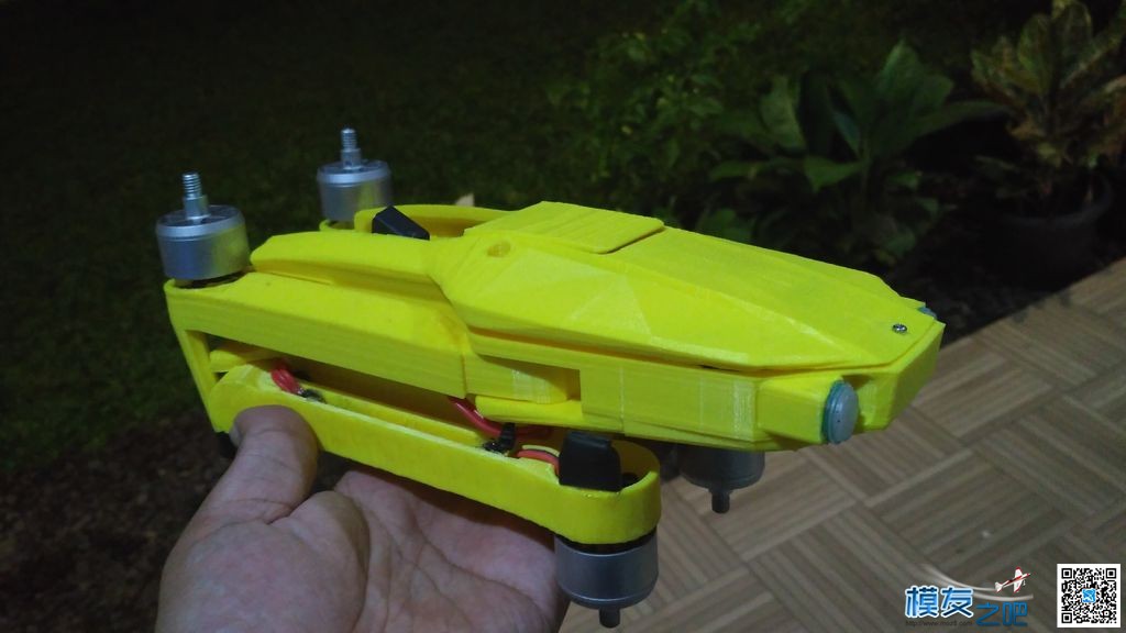 国外克隆的Mavic御 3d打印 3D打印,3dqq空间克隆,克隆和3d打印 作者:沈淼章 9979 