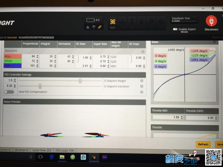 【神秘的PID】搬运一个调PID方法并分享一下我最近使用的PID 电池,天线,图传,飞控,电调 作者:rcflyboy 3646 