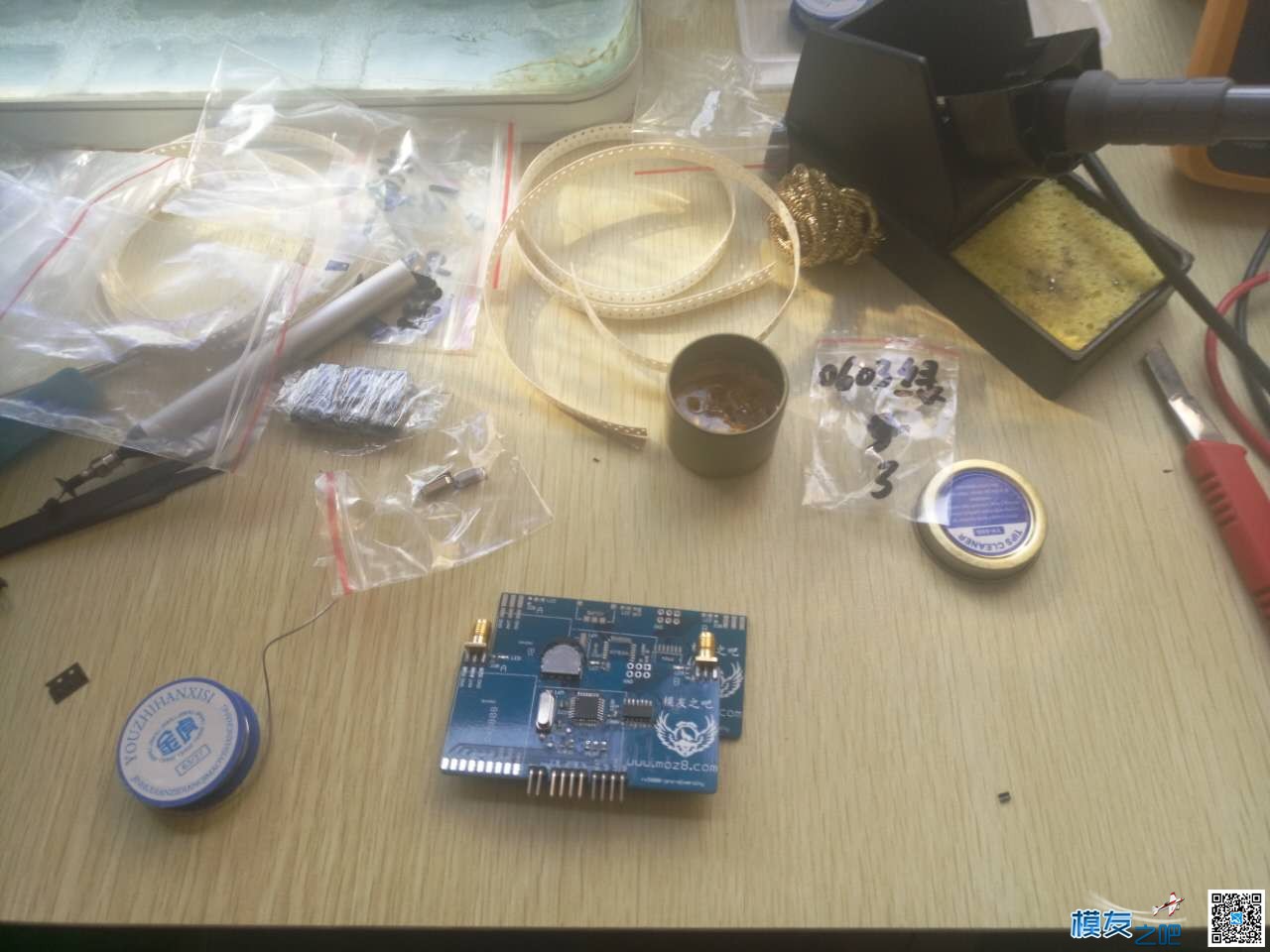 交作业开源双接收焊接基本完成 焊接 作者:zjs123 8810 