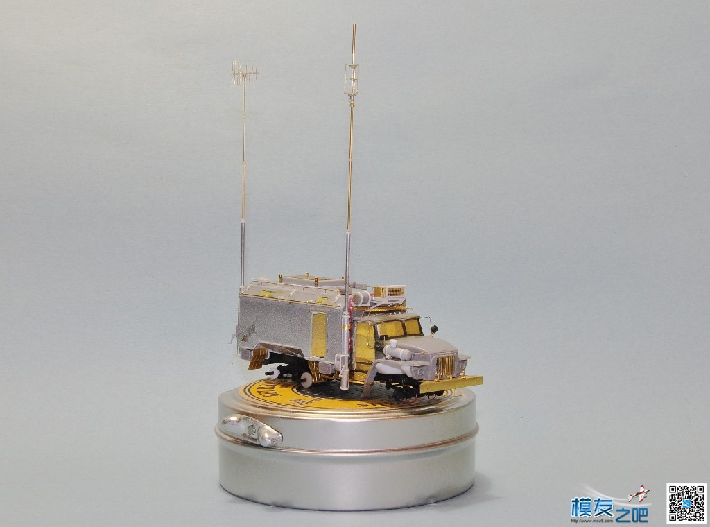 静态航模：1/72 R-934B 俄罗斯&quot;汽车场&quot;电子干扰站（百张图） 电子,而且,俄罗斯汽车,直升机,无人机 作者:小布 1746 