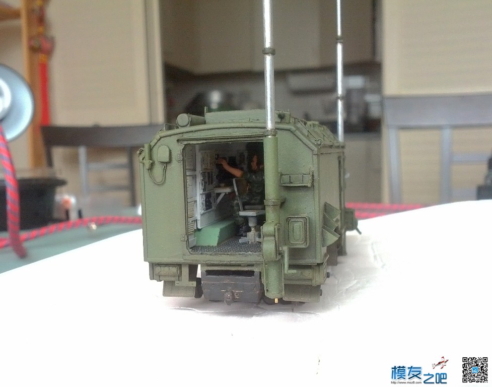 静态航模：1/72 R-934B 俄罗斯&quot;汽车场&quot;电子干扰站（百张图） 电子,而且,俄罗斯汽车,直升机,无人机 作者:小布 2003 