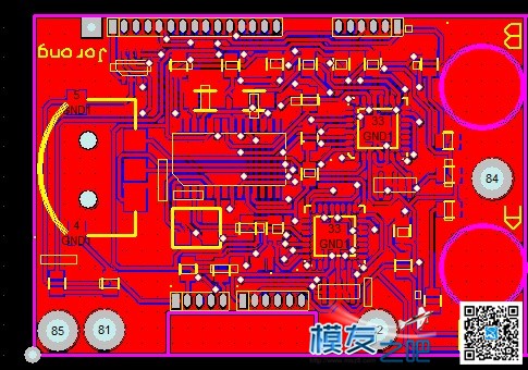 RX5808又一种开源双接收，利用MINI OSD来做！！ tx和rx怎么区分,开源pcb文件 作者:jorong 6622 