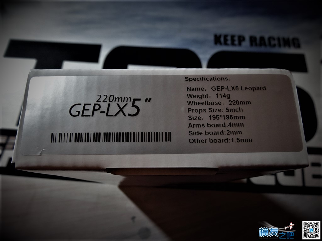 GEPRC-LX5 Leopard 机架 开箱+ 素组 电池,飞控,电调,电机,机架 作者:zzqlittle1980 6550 