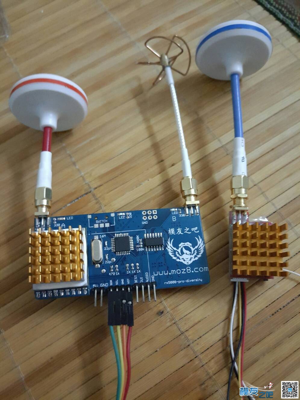 开源接收 开源,5808开源双接收,开源pcb文件,开源图传方案 作者:蝈蝈。 1204 
