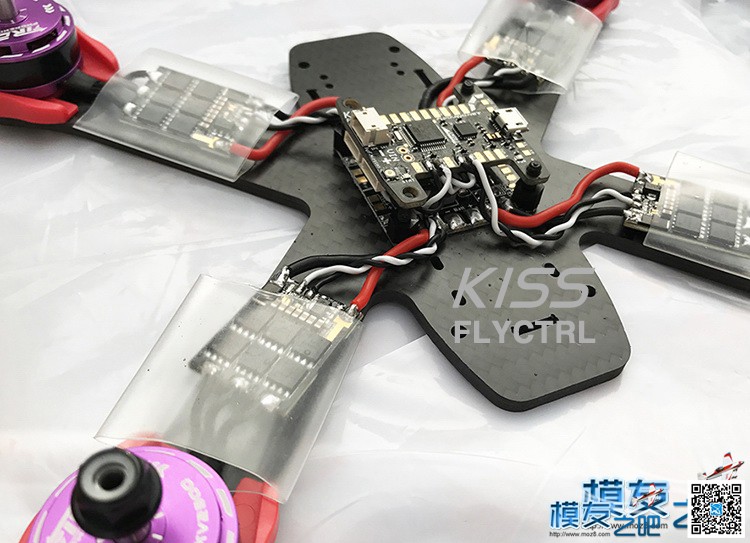 [组装展示] 作业著名大品牌KISS 飞控和电调国内首发 电池,飞控,电调,电机,FUTABA 作者:t1989 2329 
