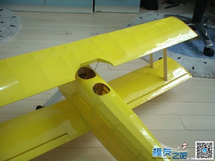 轻木双翼机DIY 电子设备,大肚子,接收机,老婆,测量 作者:大汉军魂 3988 