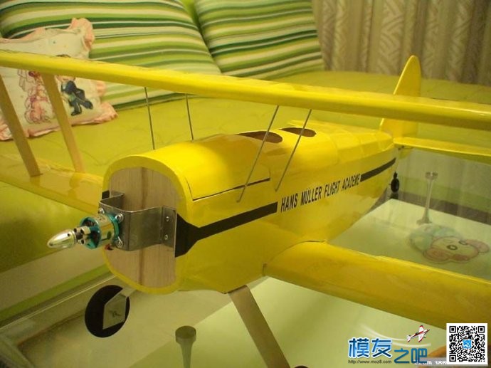 轻木双翼机DIY 电子设备,大肚子,接收机,老婆,测量 作者:大汉军魂 3146 