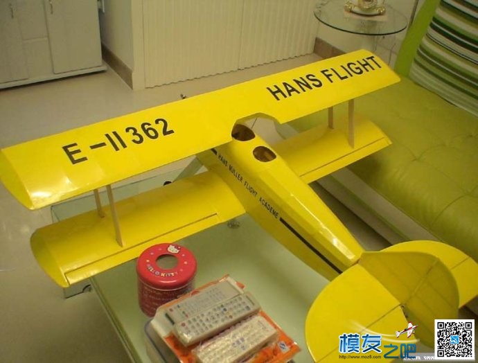 轻木双翼机DIY 电子设备,大肚子,接收机,老婆,测量 作者:大汉军魂 6559 