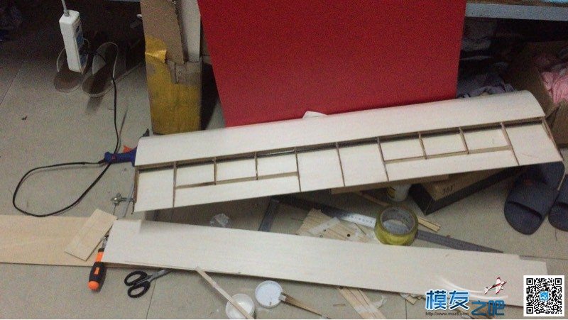 做个轻木固定翼机翼 固定翼,舵机,轻木 作者:大爱猩猩 3487 