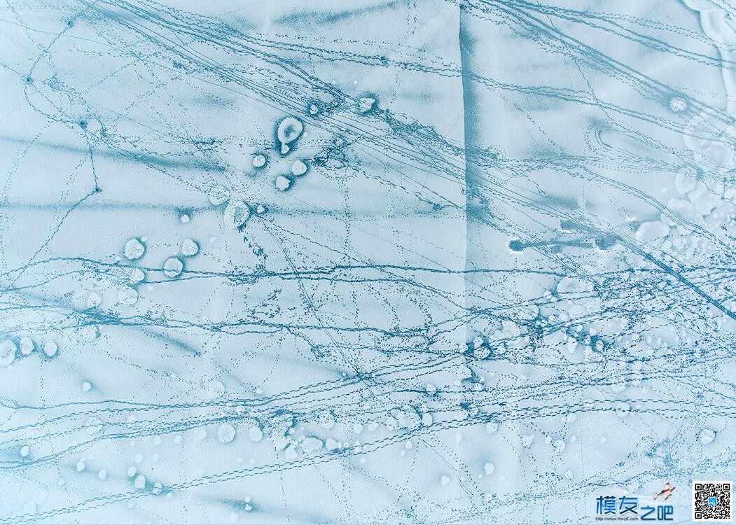 立陶宛的经纬冻湖 无人机 作者:大汉军魂 7926 