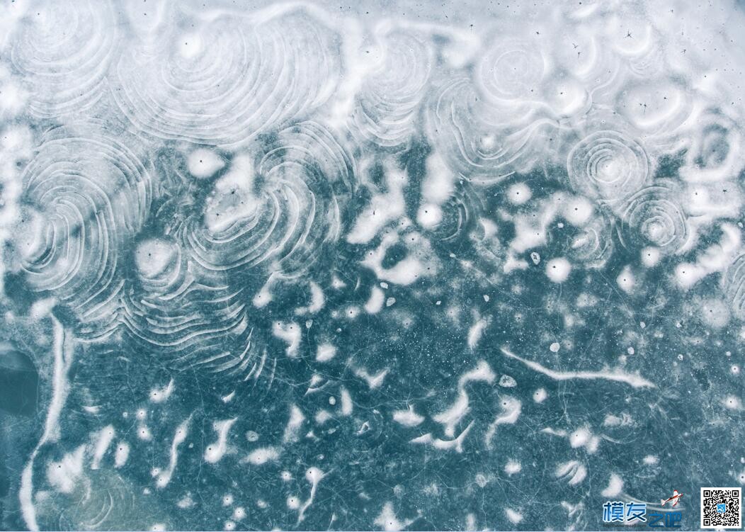 立陶宛的经纬冻湖 无人机 作者:大汉军魂 9822 