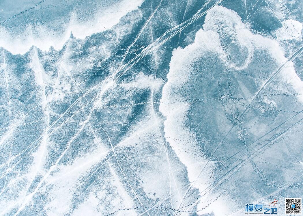 立陶宛的经纬冻湖 无人机 作者:大汉军魂 1622 