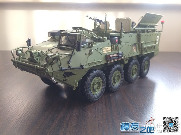 小号手 1/35  M112斯崔克 M1129自行迫击炮车 迫击炮,号手 作者:大牛 9180 